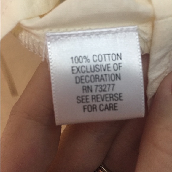 Elle Cream color adjustable spaghetti strap top - Picture 4 of 5